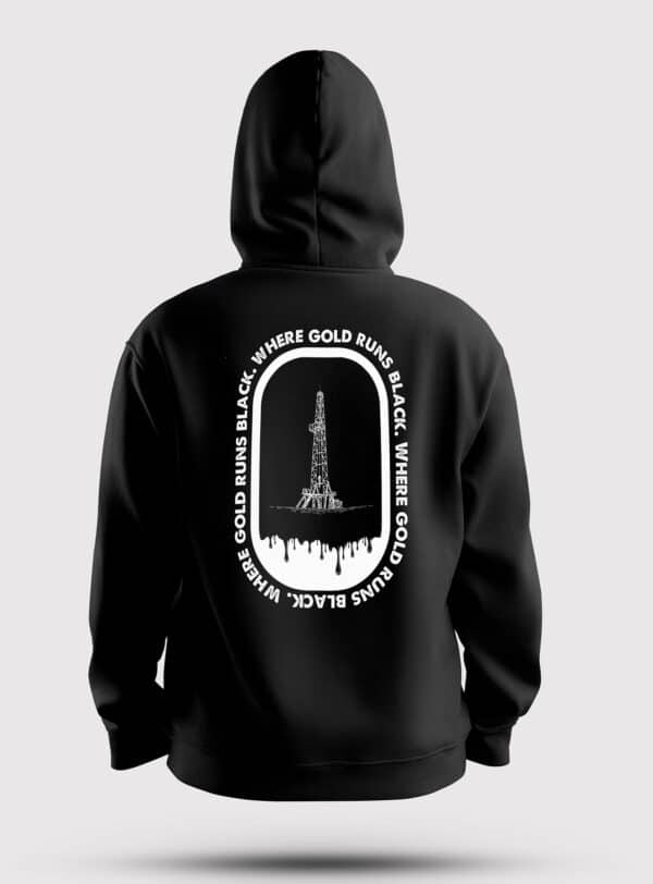 Black Drip Hoodie