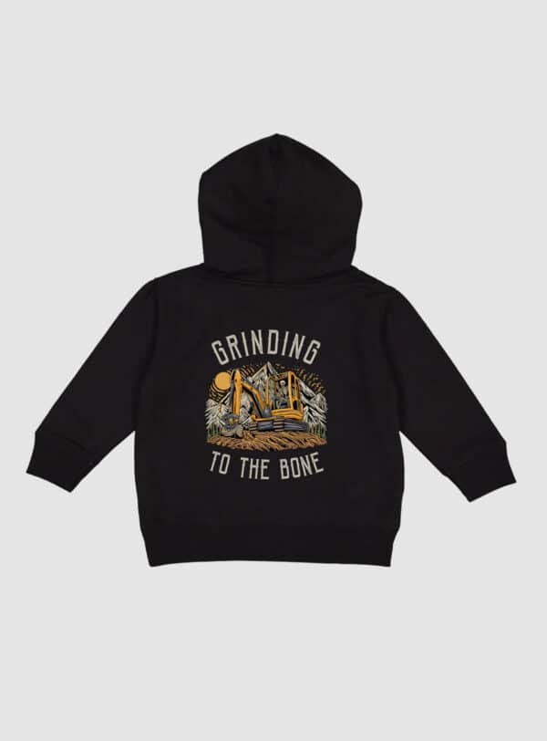 Steel Edge Toddler Hoodie to the bone