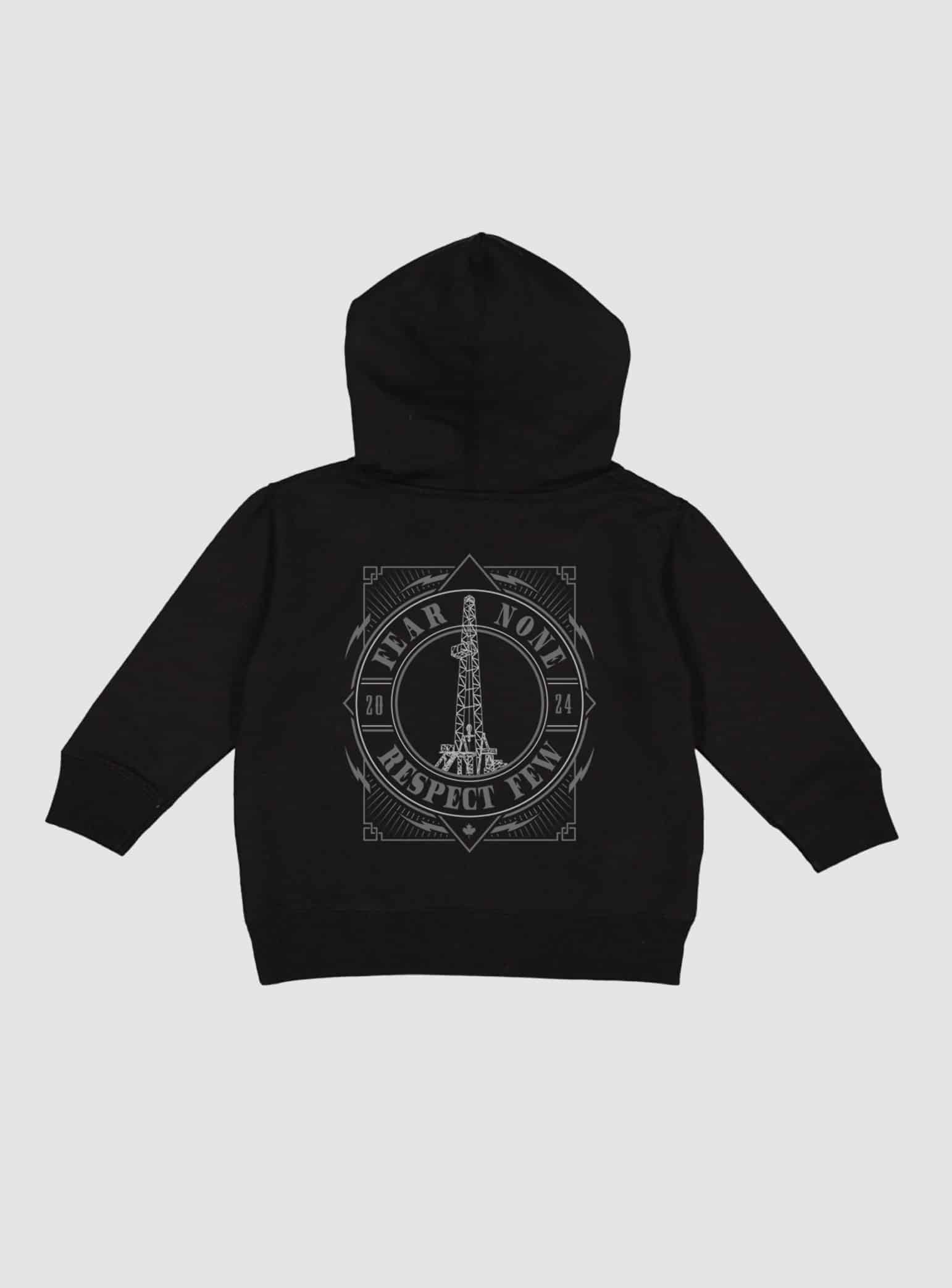 Steel Edge Fear None Toddler hoodie
