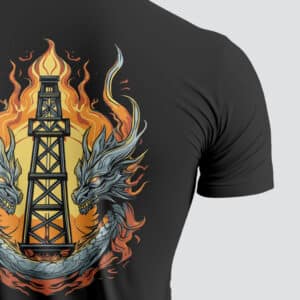 Steel Edge T-Shirt Pulling Dragons