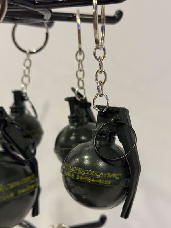 Grenade Keychain