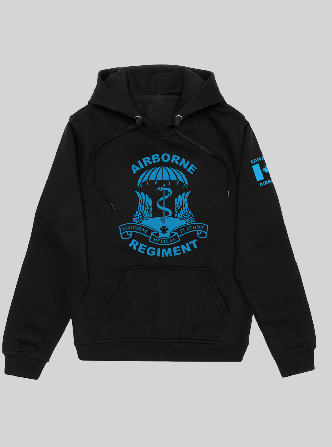 Canadian Airborne Regiment Medical Hoodie - Steel Edge