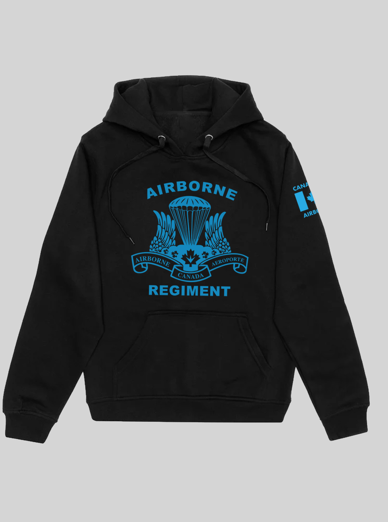 Canadian Airborne Regiment Hoodie - Steel Edge