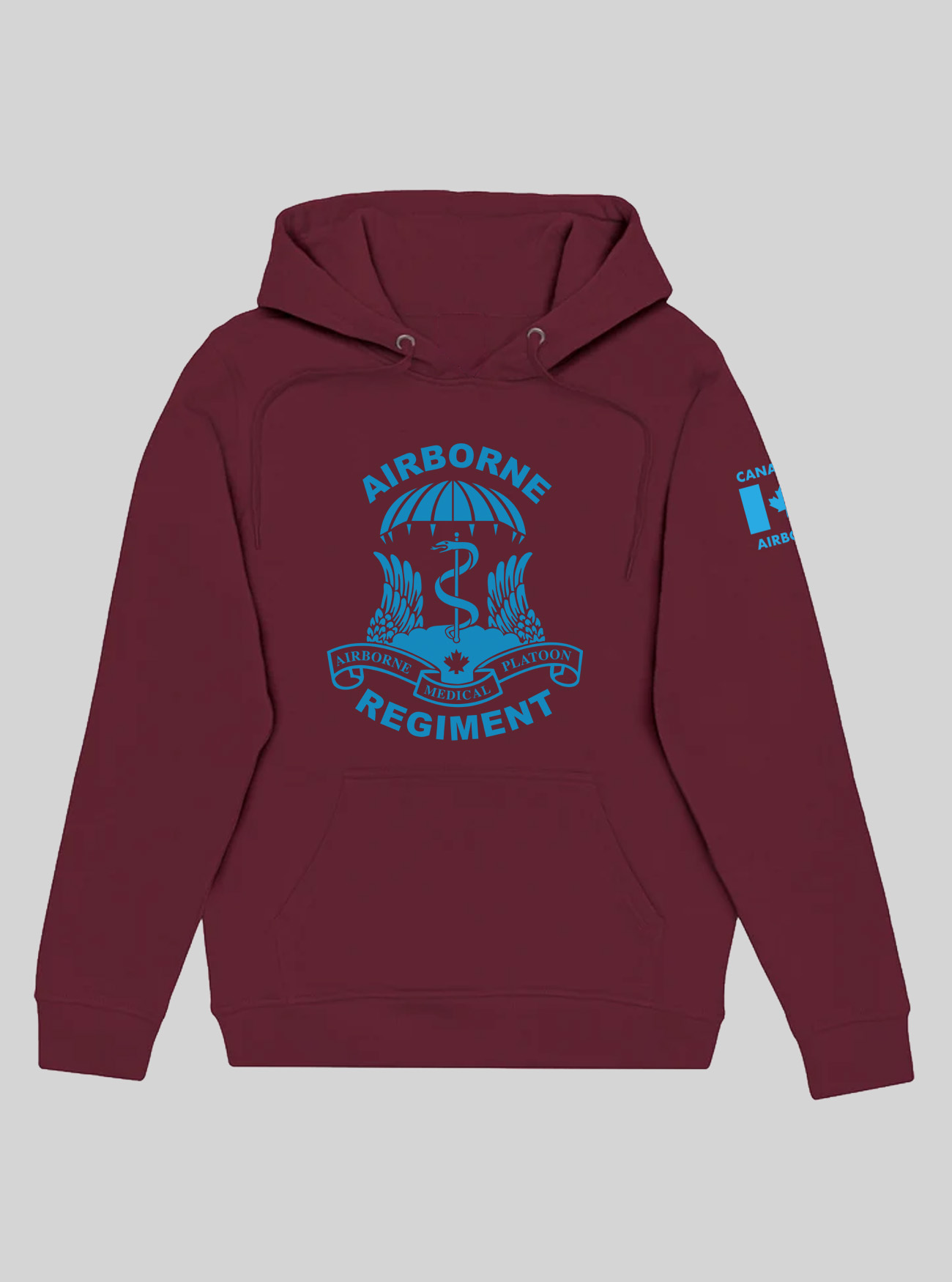 Canadian Airborne Regiment Medical Hoodie - Steel Edge