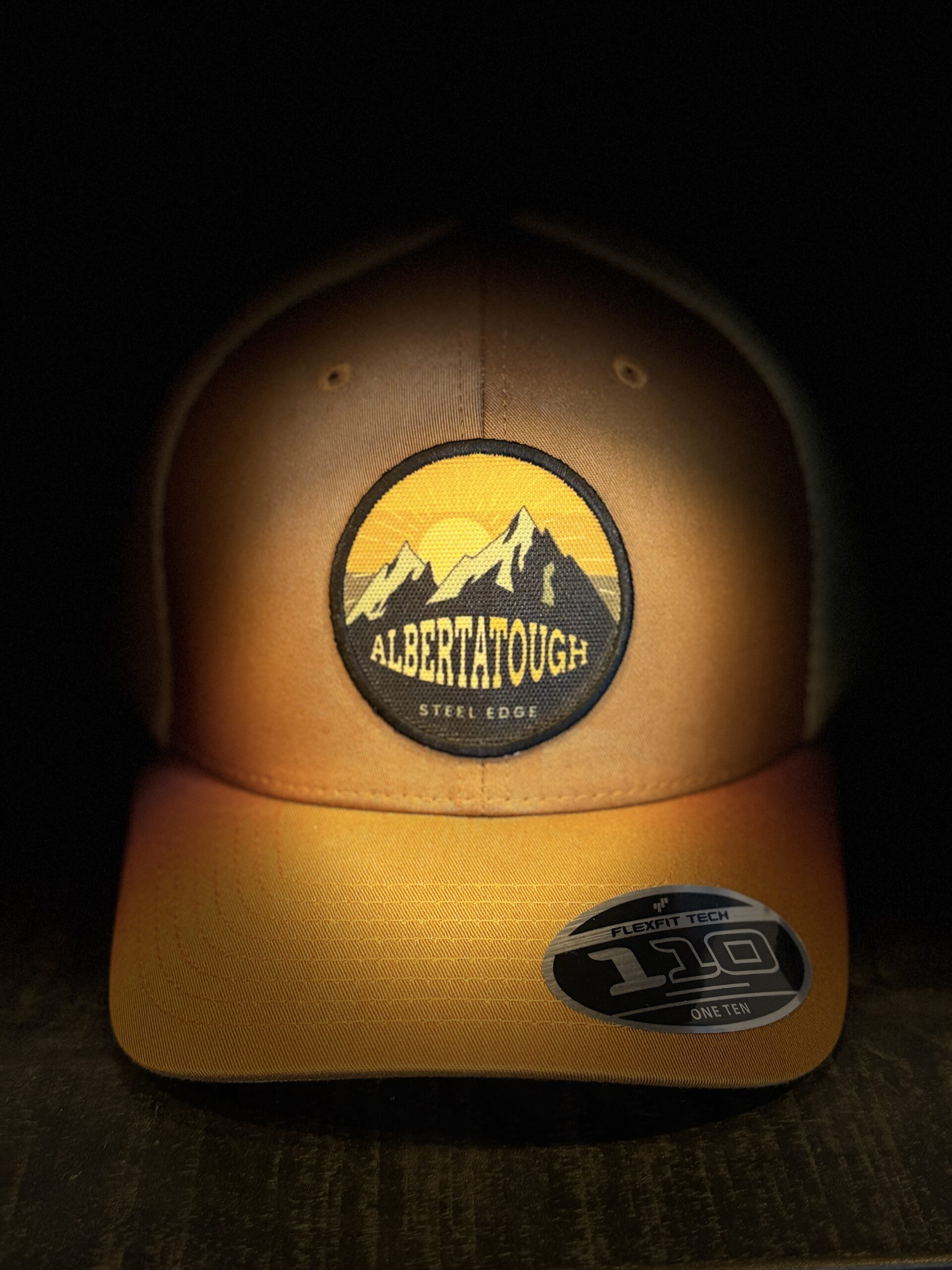 Alberta Tough Snapback Flex fit hat Steel Edge