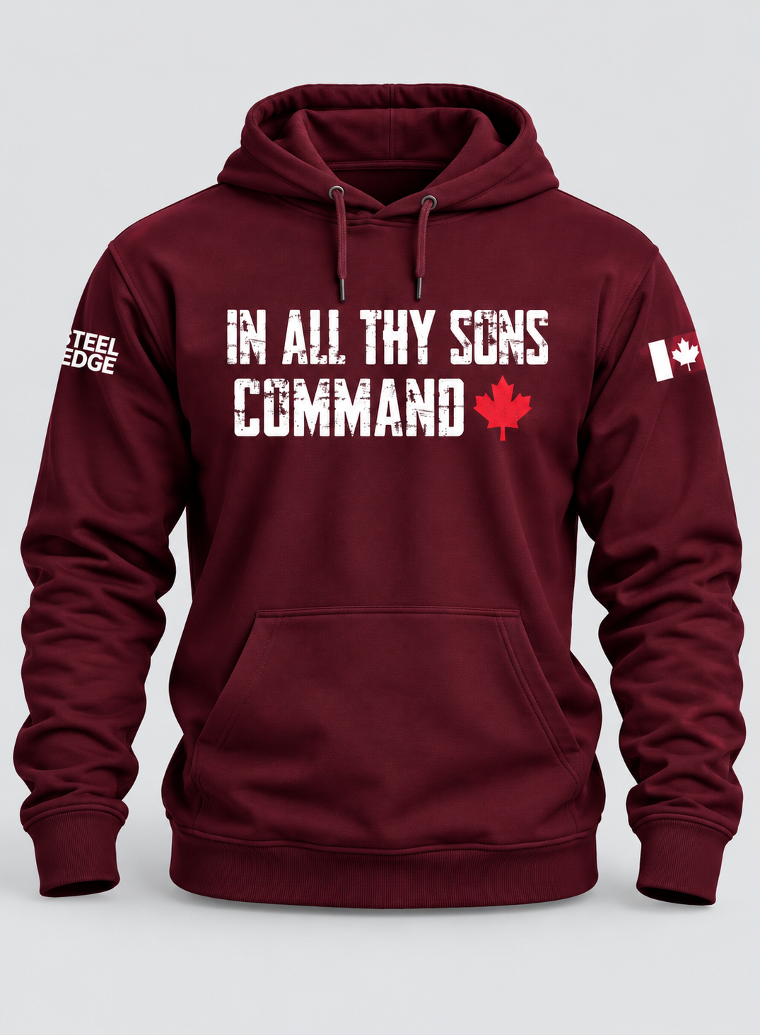 Sons Command Hoodie Black Steel Edge
