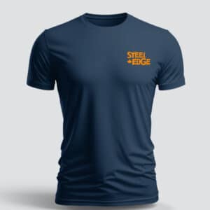 Mens TShirt Steel Edge Blue