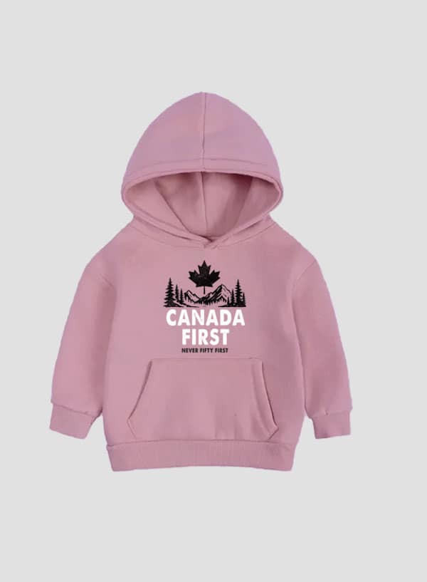 Canada First Toddlers Hoodie