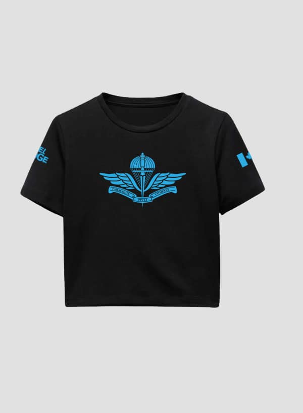 PPCLI Parachute Company Crop T-Shirt