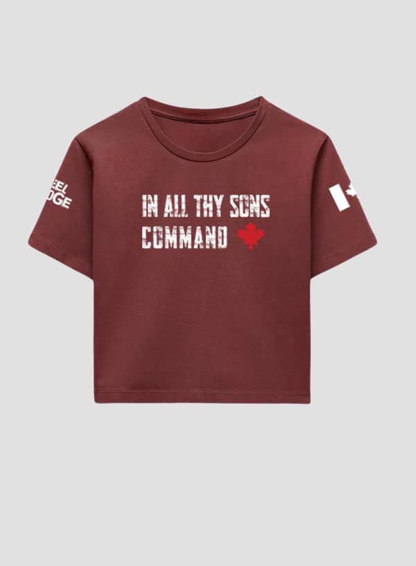 Sons Command Crop T-Shirt