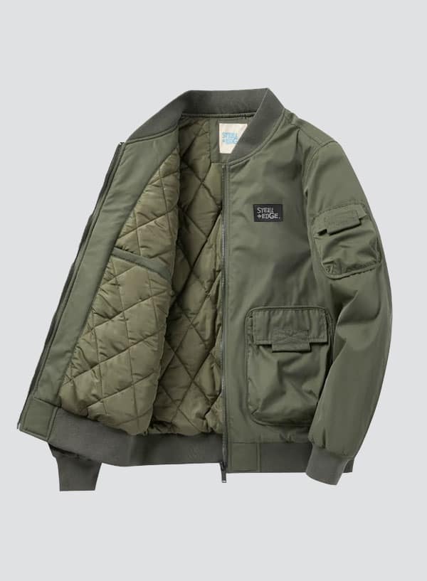 Military Bomber Jacket - Olive Drab