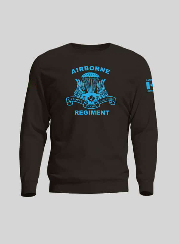 Canadian Airborne Regiment Crewneck Steel Edge