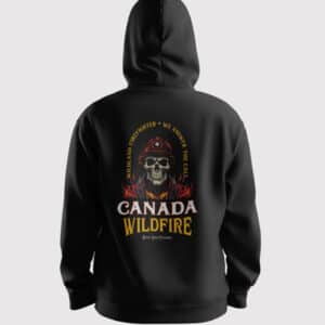 Canada Wildfire Hoodie Steel Edge