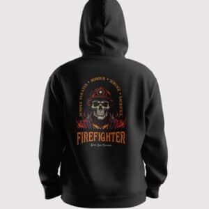 Firefighter Hoodie Steel Edge