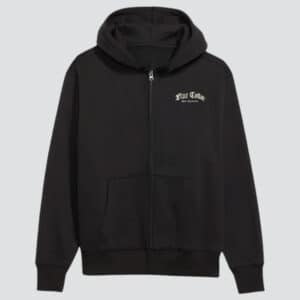 Blue Collar Brotherhood Vintage Label Zip-Up Hoodie Steel Edge