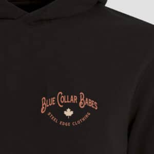 Blue Collar Babes- Bren Gun Girl Women's Hoodie Steel Edge