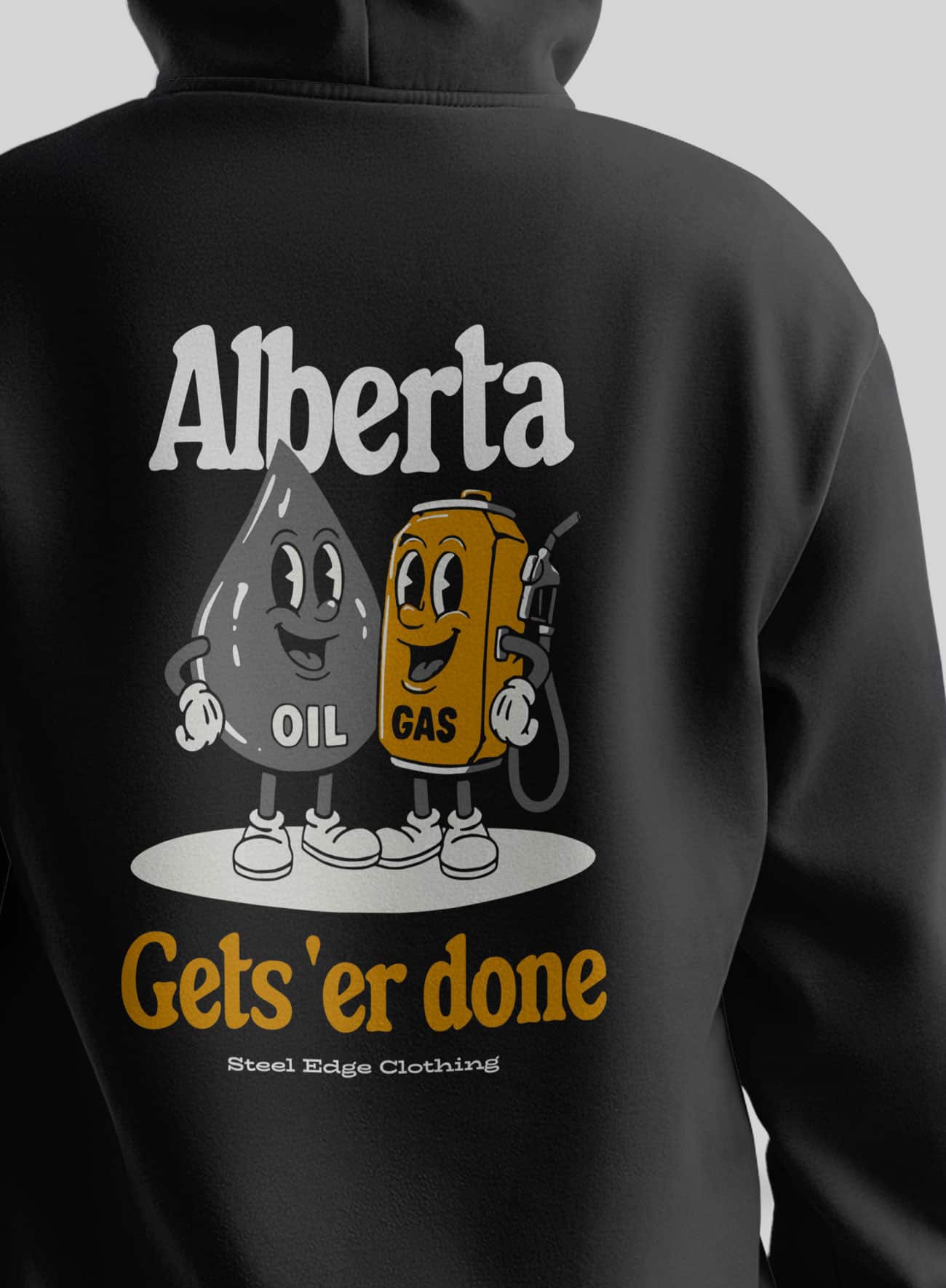 Alberta Buddies hoodie - Steel Edge Alberta Buddies hoodie - Steel Edge