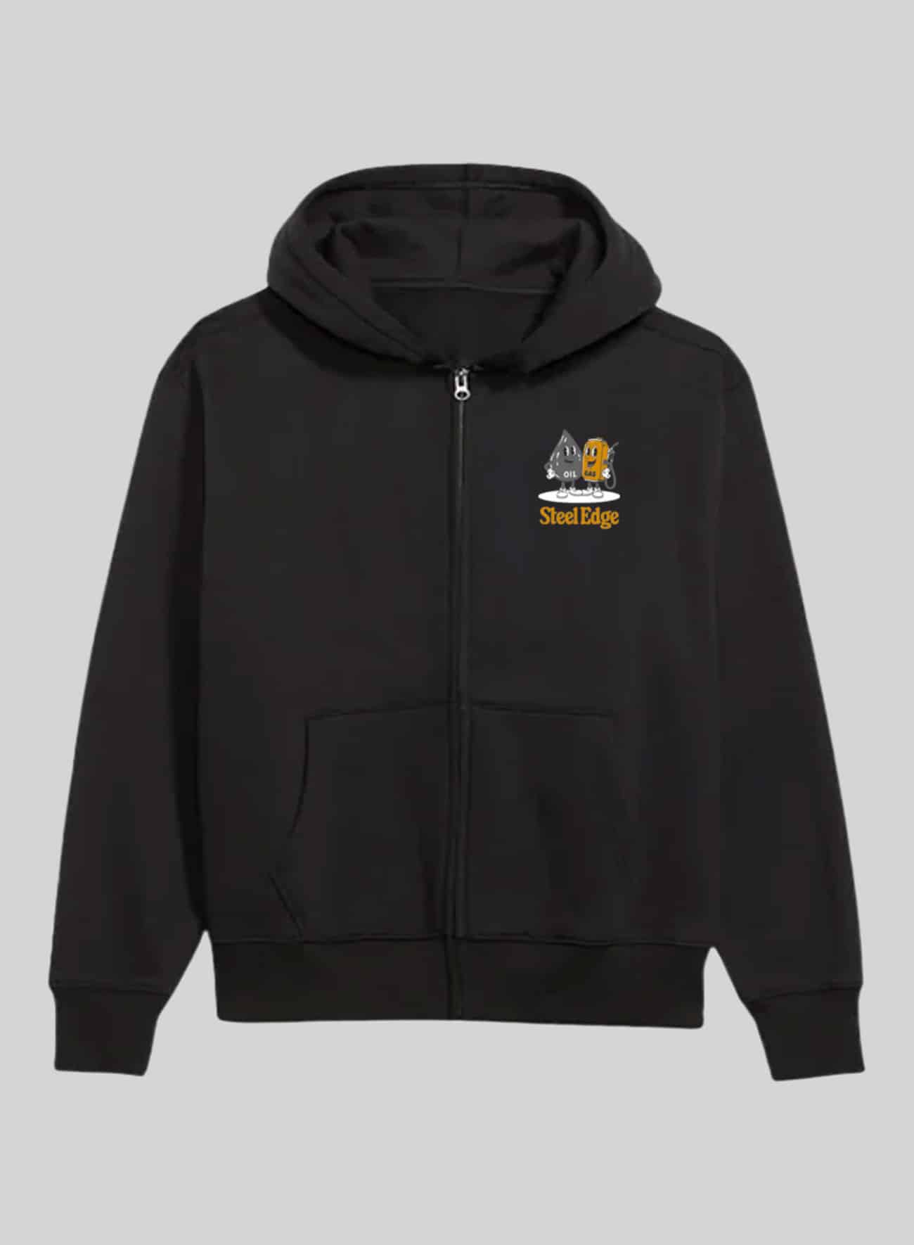 Alberta Buddies zip-up hoodie - Steel Edge Alberta Buddies zip-up hoodie - Steel Edge