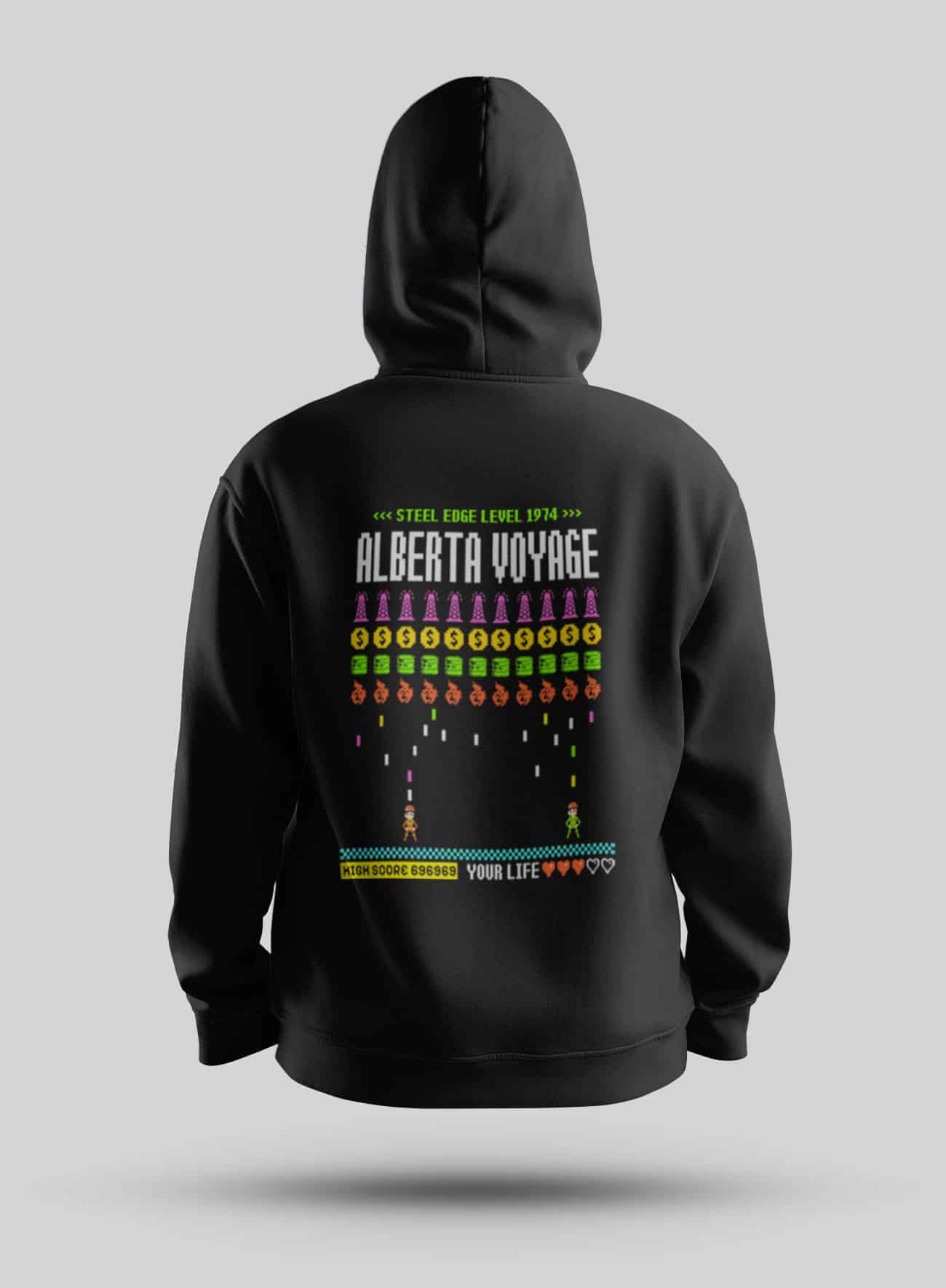 Alberta Voyage - Hoodie - Steel Edge