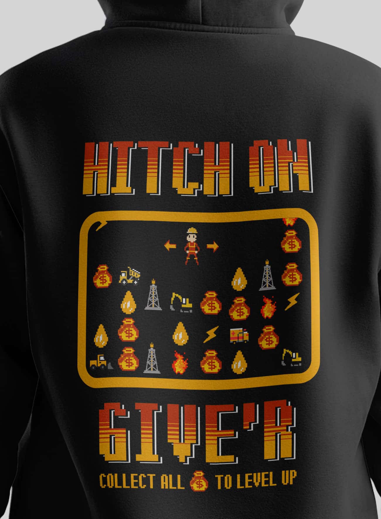 Hitch On Hoodie - Steel Edge Hitch On Hoodie - Steel Edge