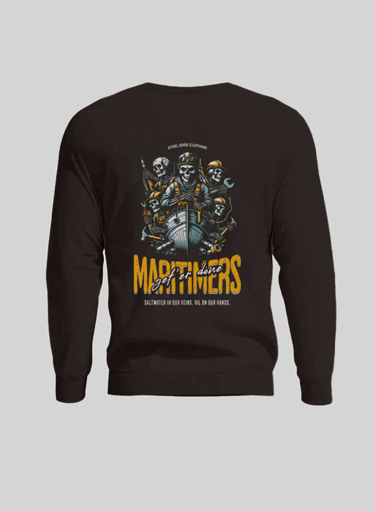 Maritimers Crewneck Sweater Steel Edge Clothing