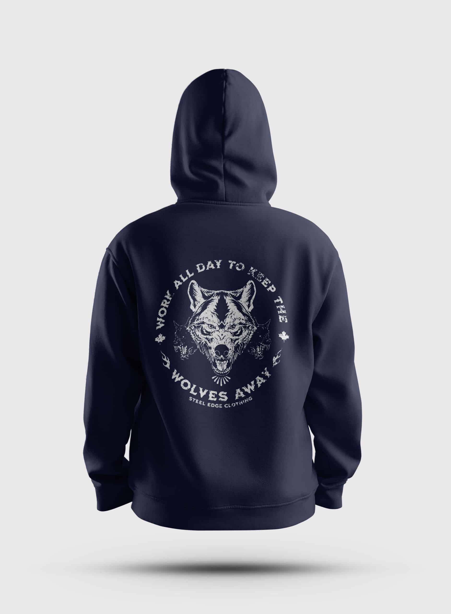 Wolves Hoodie Steel Edge Clothing