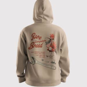 Rare Superjustible Breed Hoodie Steel Edge