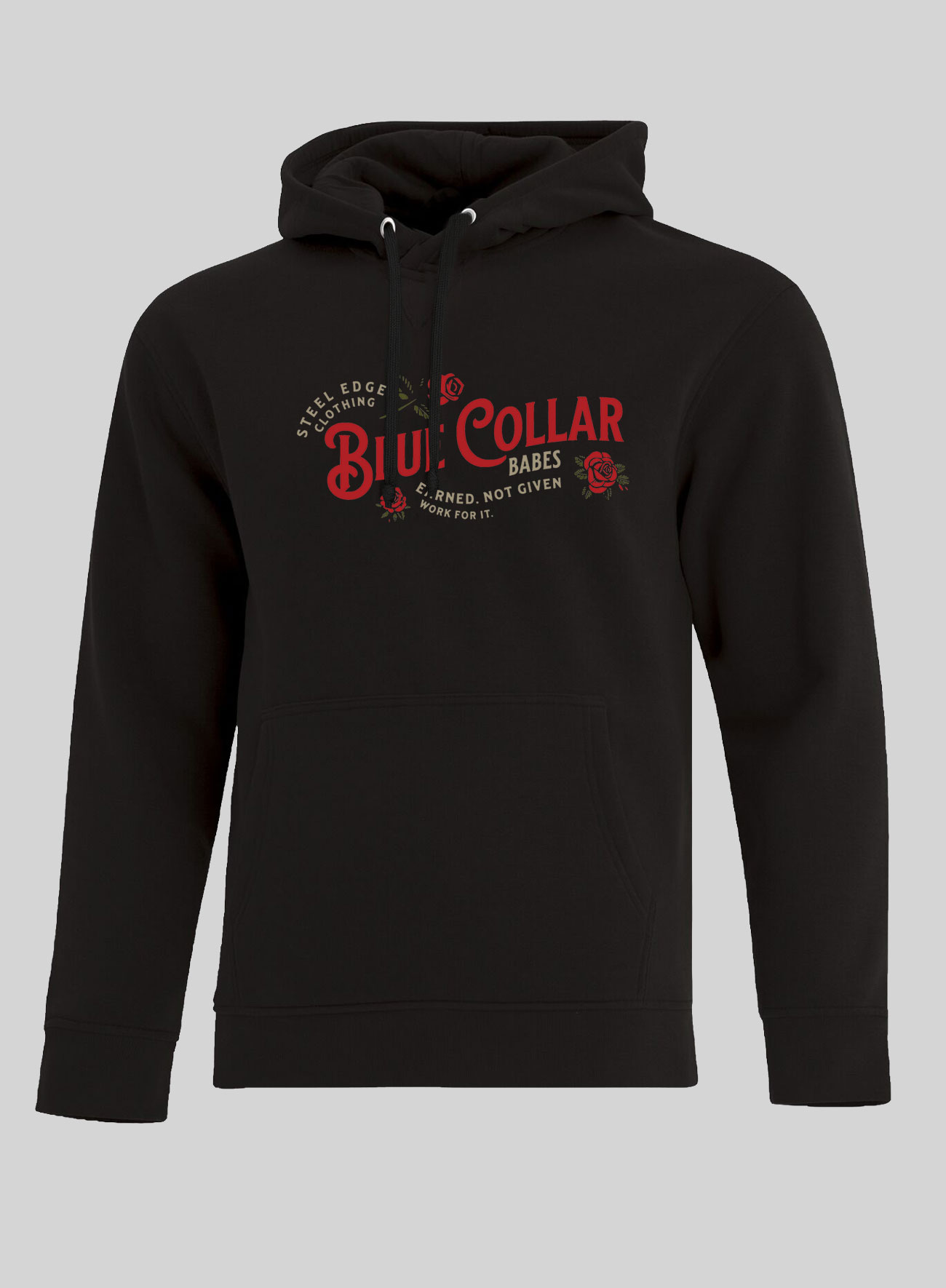 Blue Collar Babes Earned Hoodie Steel Edge Clothing