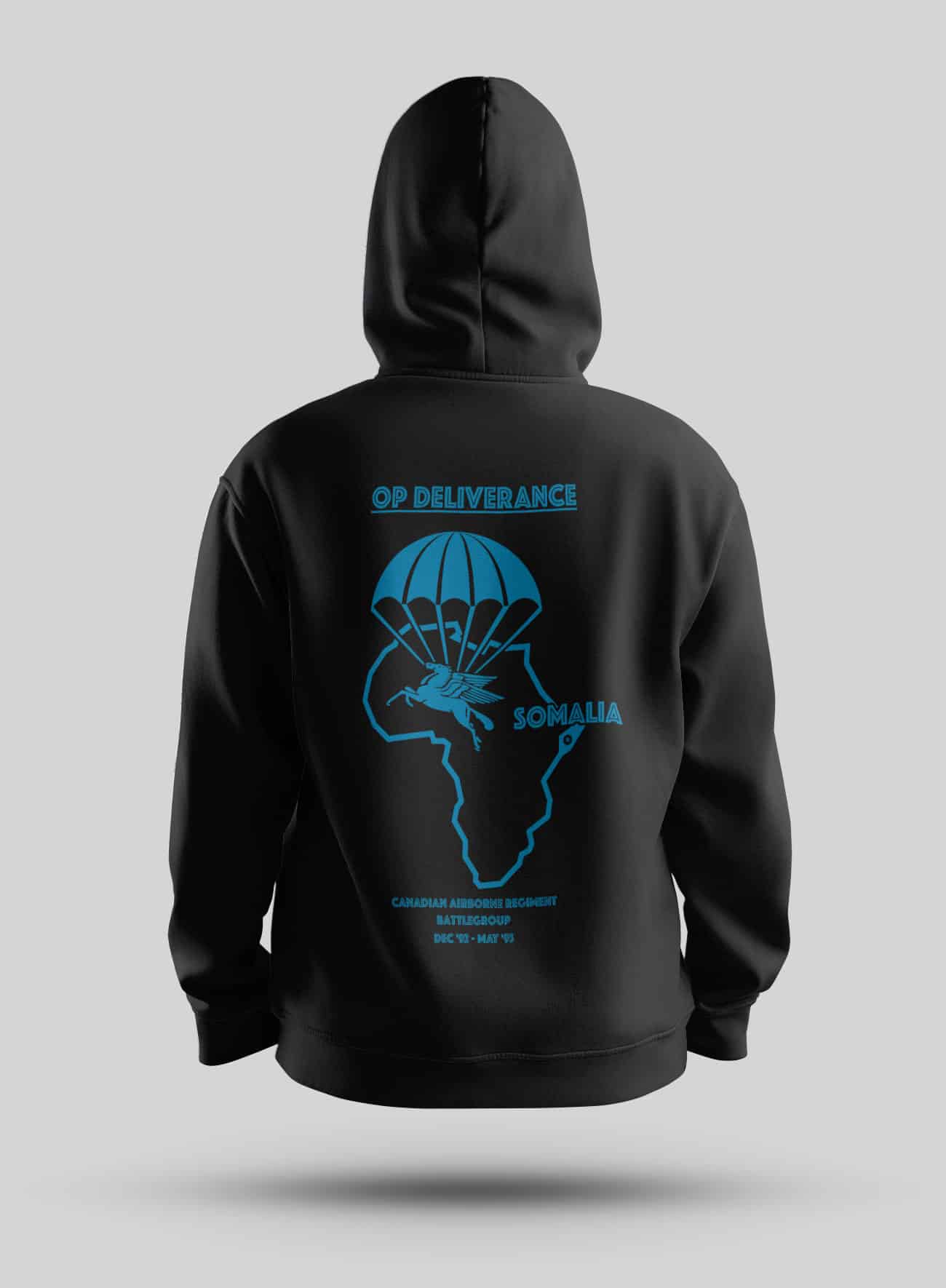 The Rude Awakening Tour Somalia Edition Partner Hoodie Steel Edge