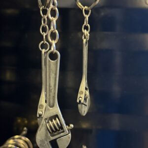 Adjustible Wrench Keychain Steel Edge