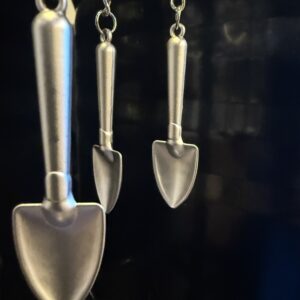 Metal Shovel Keychain Steel Edge