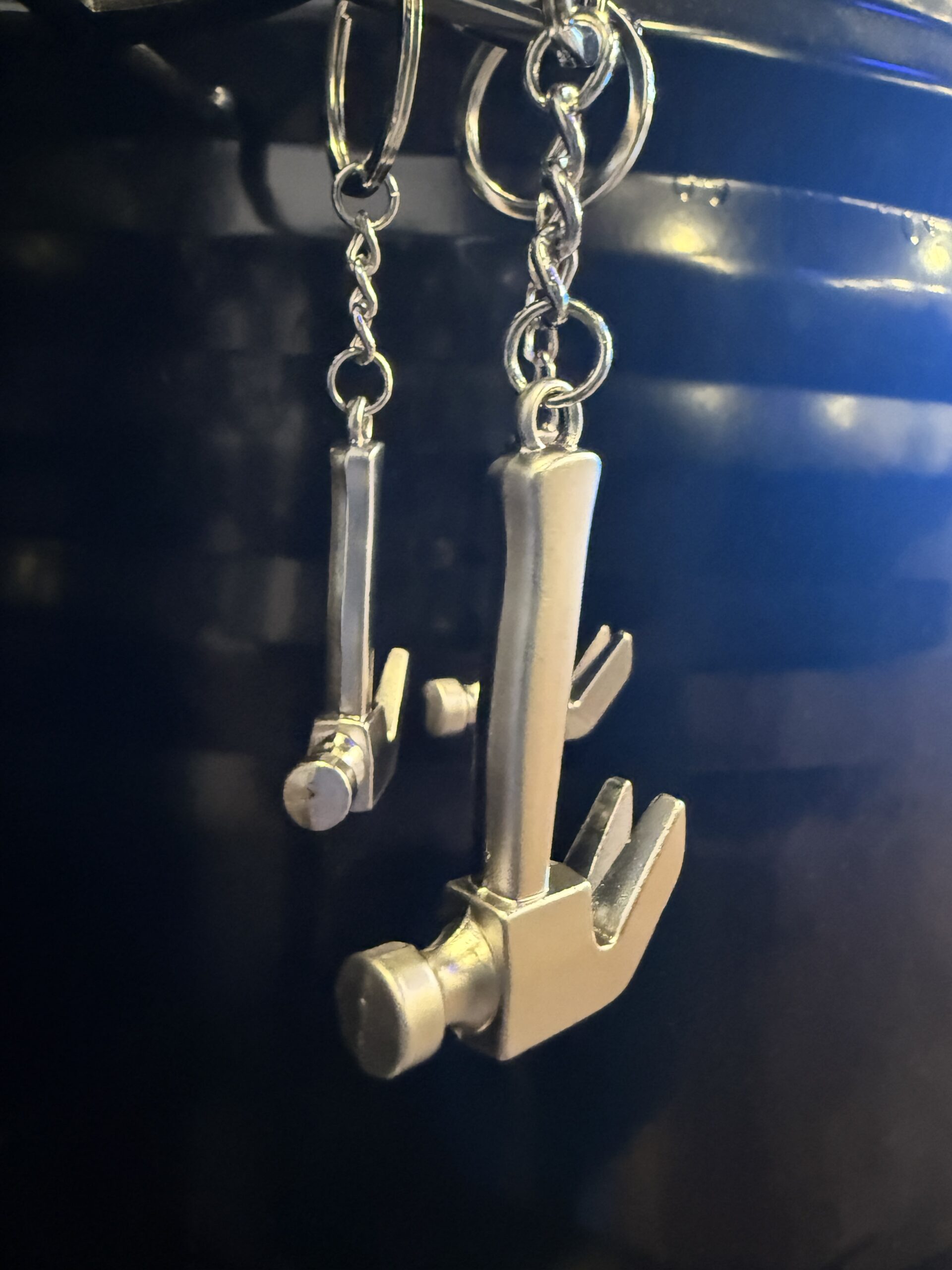 Steel Hammer Keychain Steel Edge