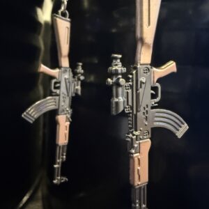 AK 47 Keychain Steel Edge