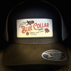Blue Collar Babes Flex fit Snapback Trucker Hat Steel Edge