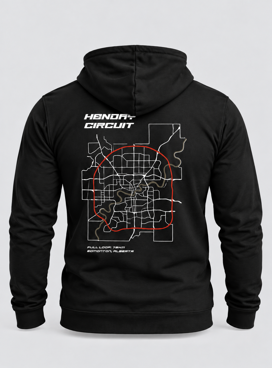 Henday Circuit Edmonton hoodie - Steel Edge Clothing