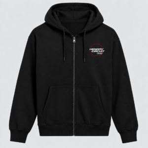 Henday Circuit Zip up Hoodie Steel Edge clothing Edmotnon